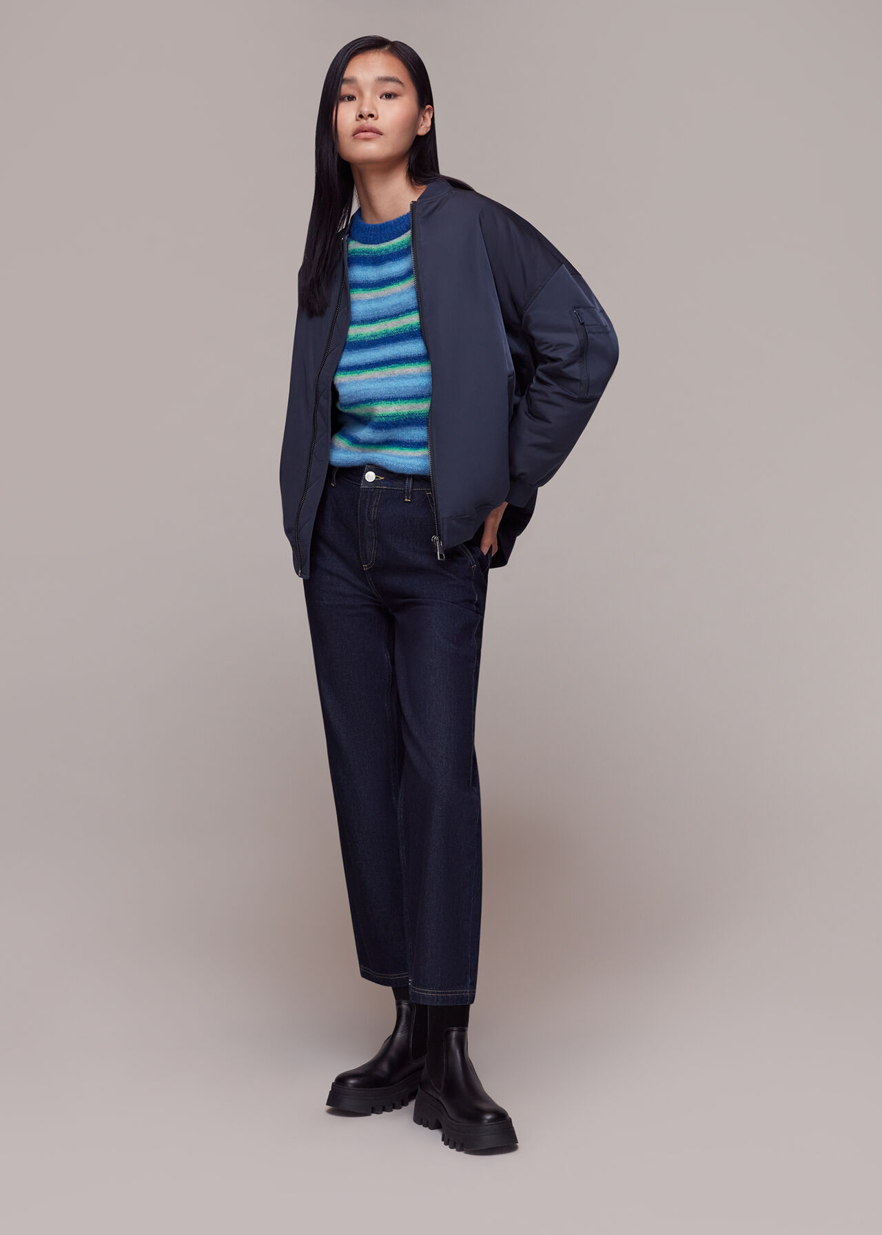 Variated Stripe Sweater